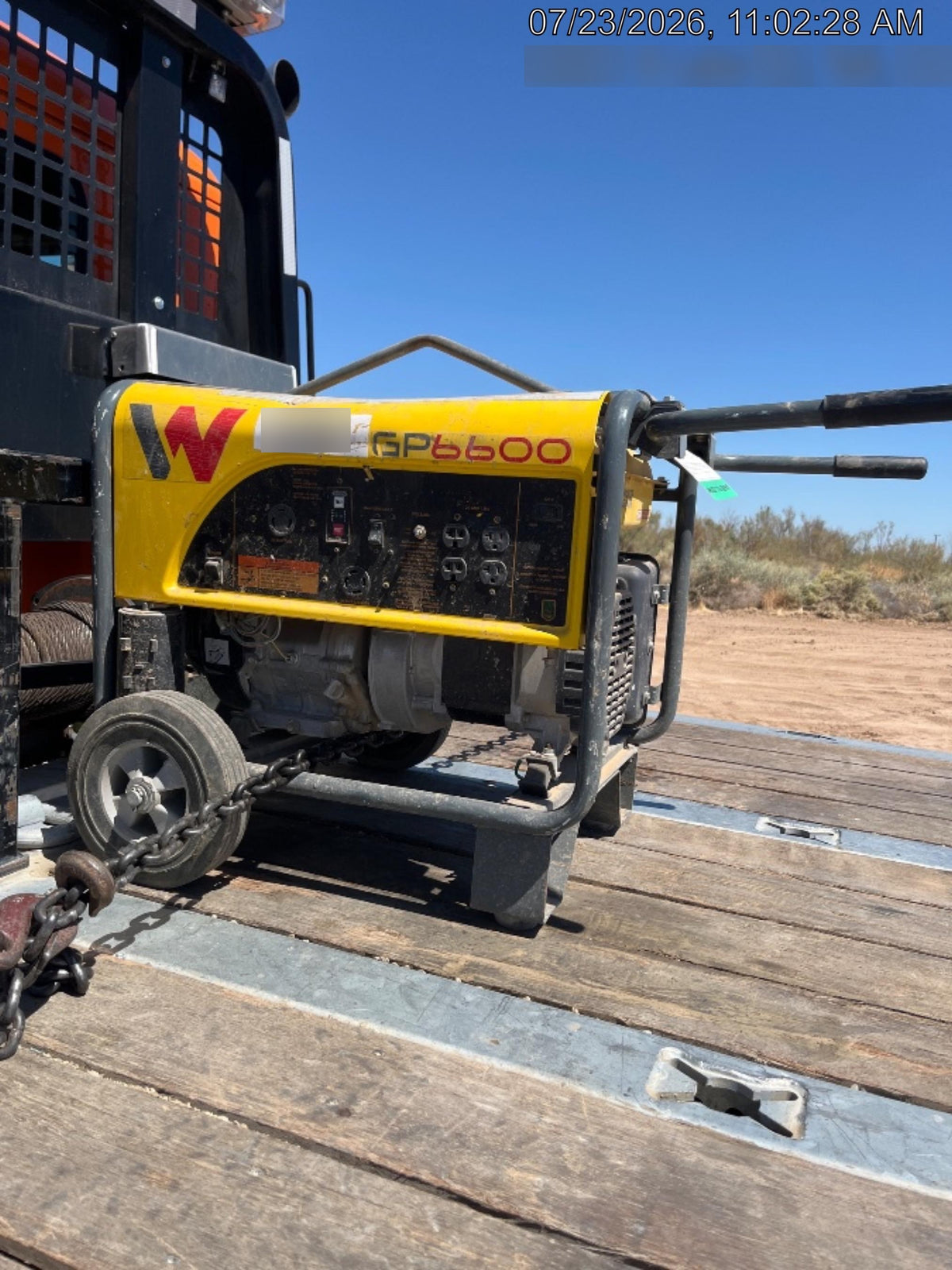 2019 WACKER NEUSON GP6600A