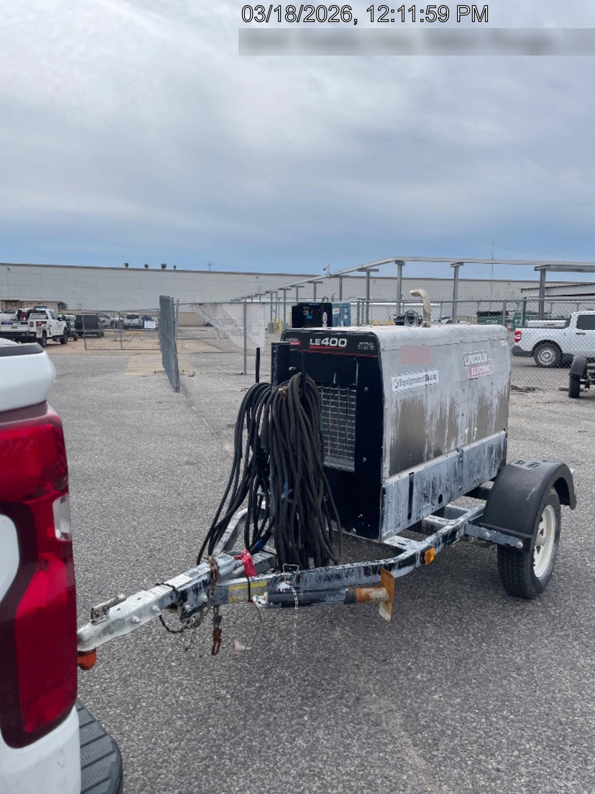 2024 Lincoln Electric LE400 Kubota V1505, Trlr, Cable Rack, Light Kit, ES Decals, T3