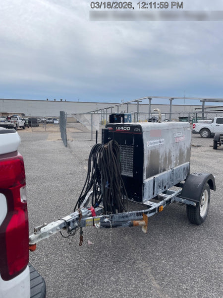 2024 Lincoln Electric LE400 Kubota V1505, Trlr, Cable Rack, Light Kit, ES Decals, T3