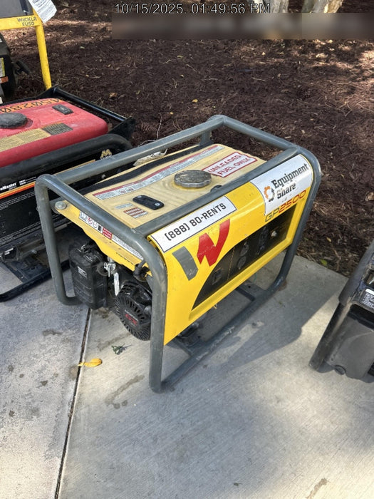 2020 WACKER NEUSON GP2500A