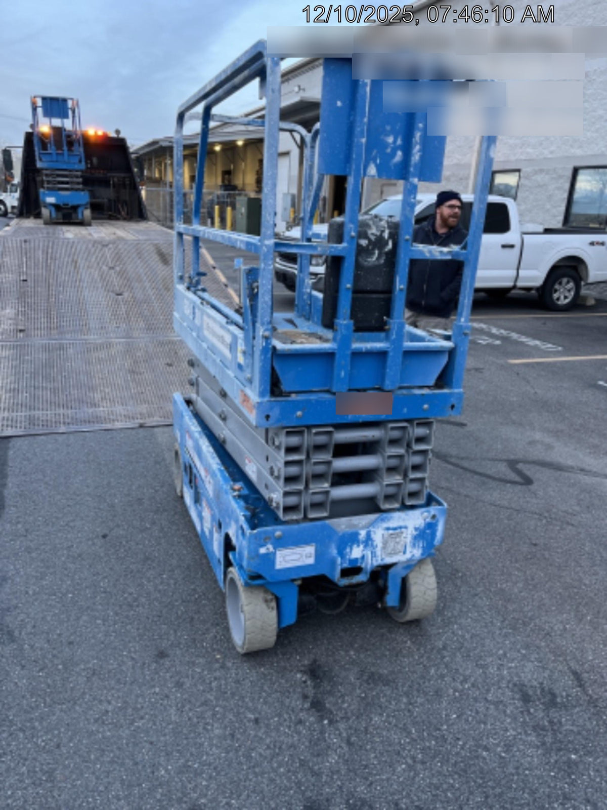 2019 Genie GS-1930 Fixed rails with chain Entry