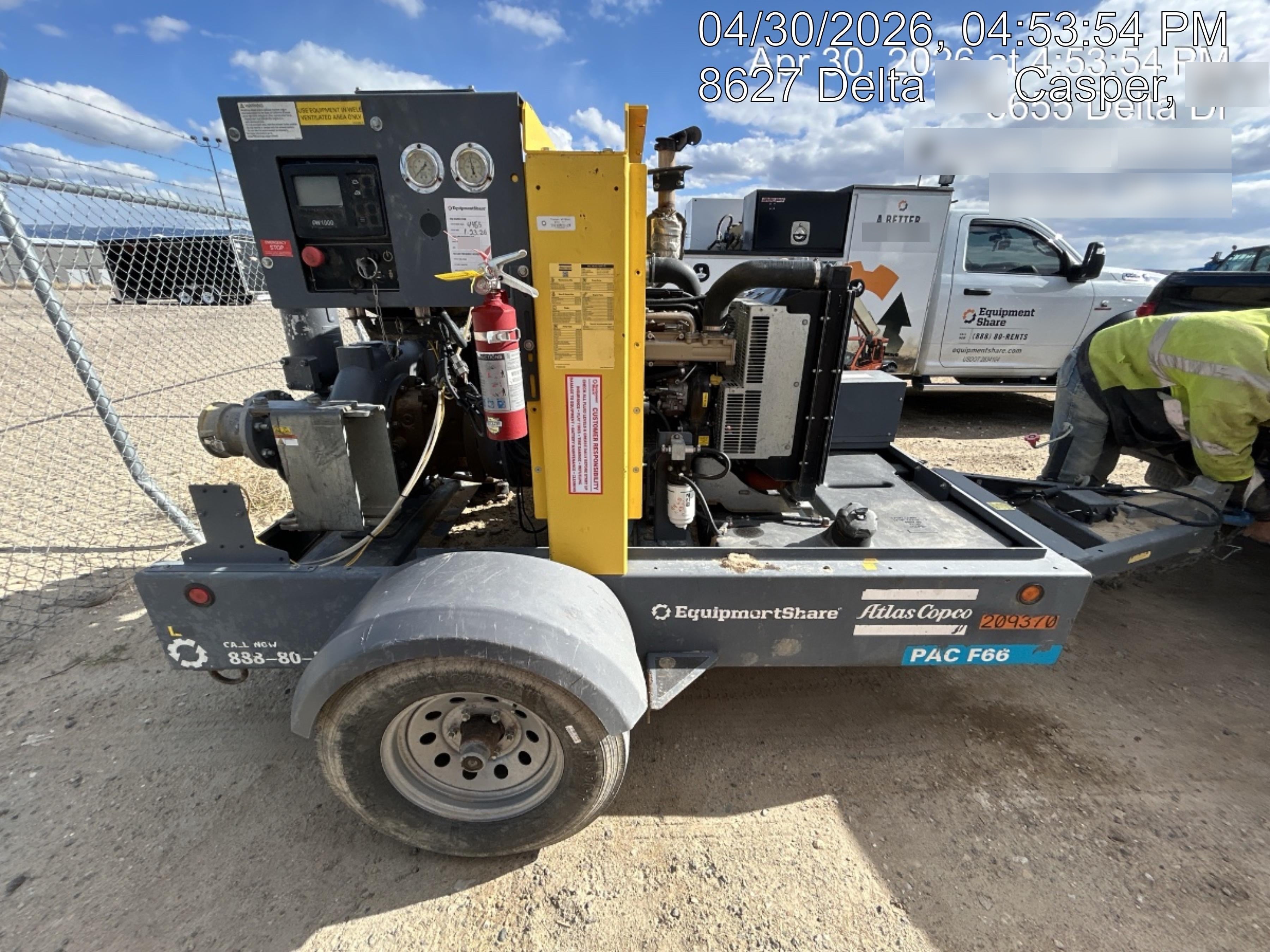 2022 ATLAS COPCO PAC F66 KD