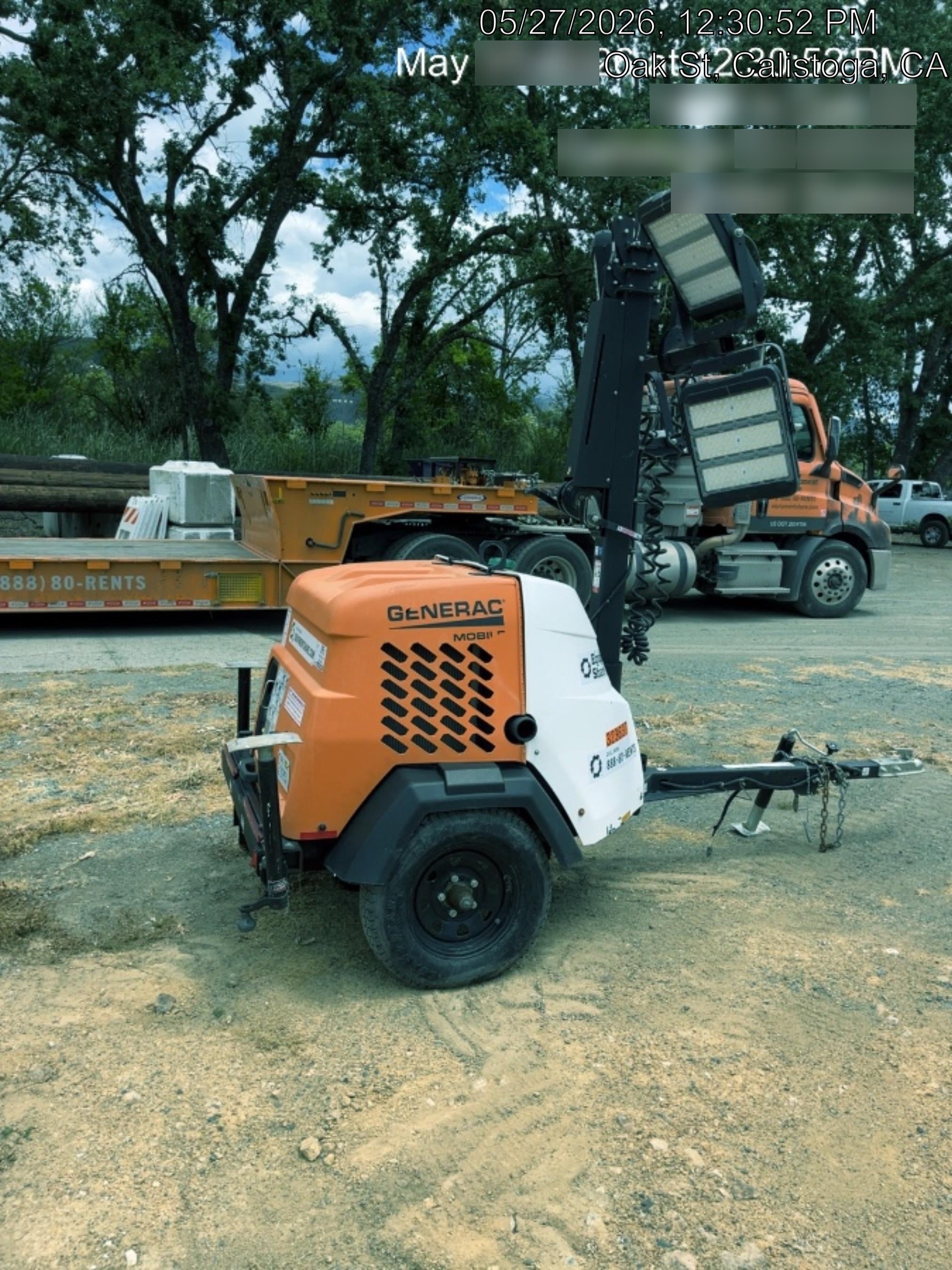 2023 Generac MLT2 Diesel, Flex Switch 120V Input, Powerzone Controller, (4) 320W LED Lights, 4kW Generator, 39.9 Gal Fuel Tank, 2" Ball, T3