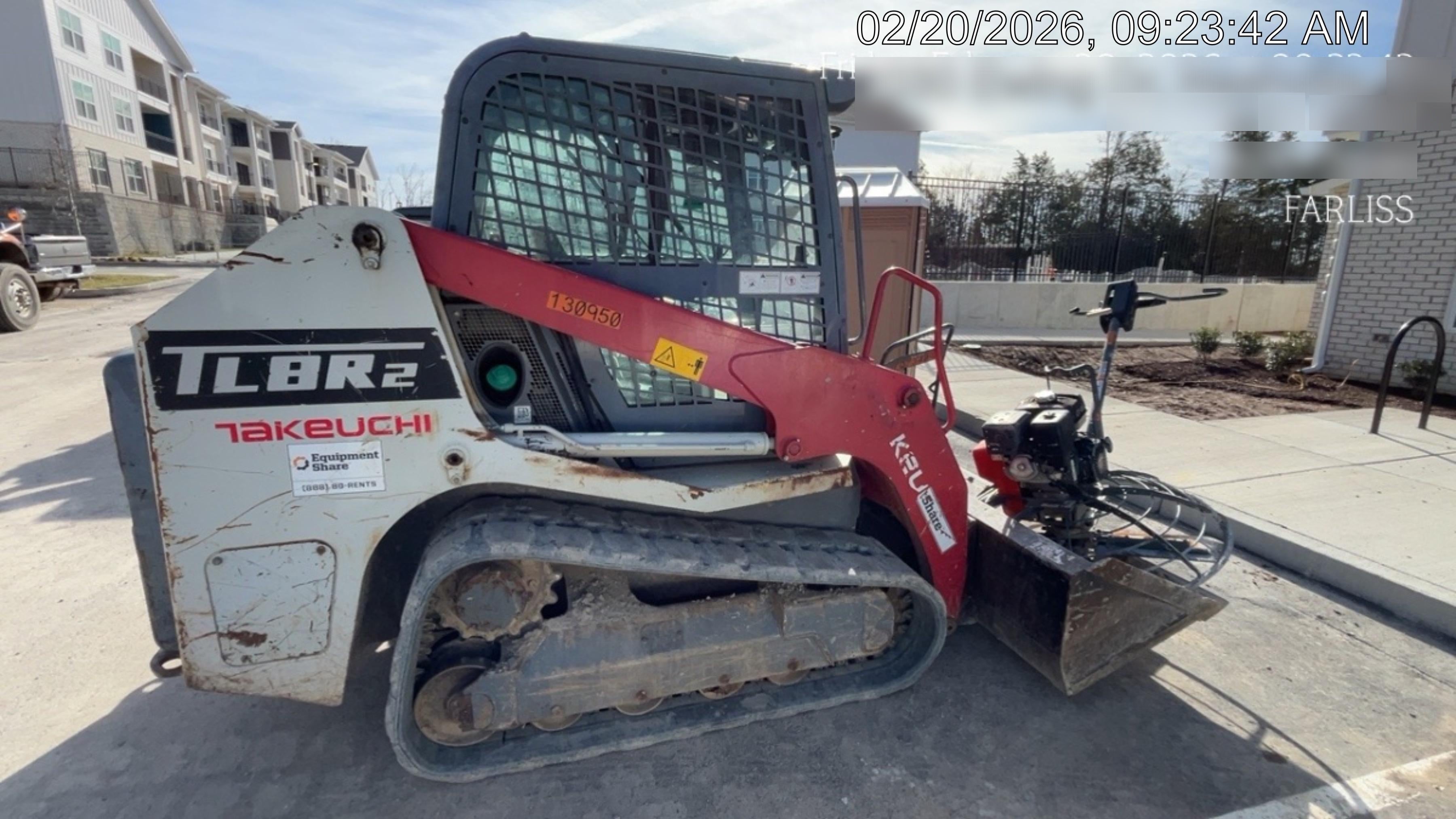 2020 TAKEUCHI TL8R2-CR