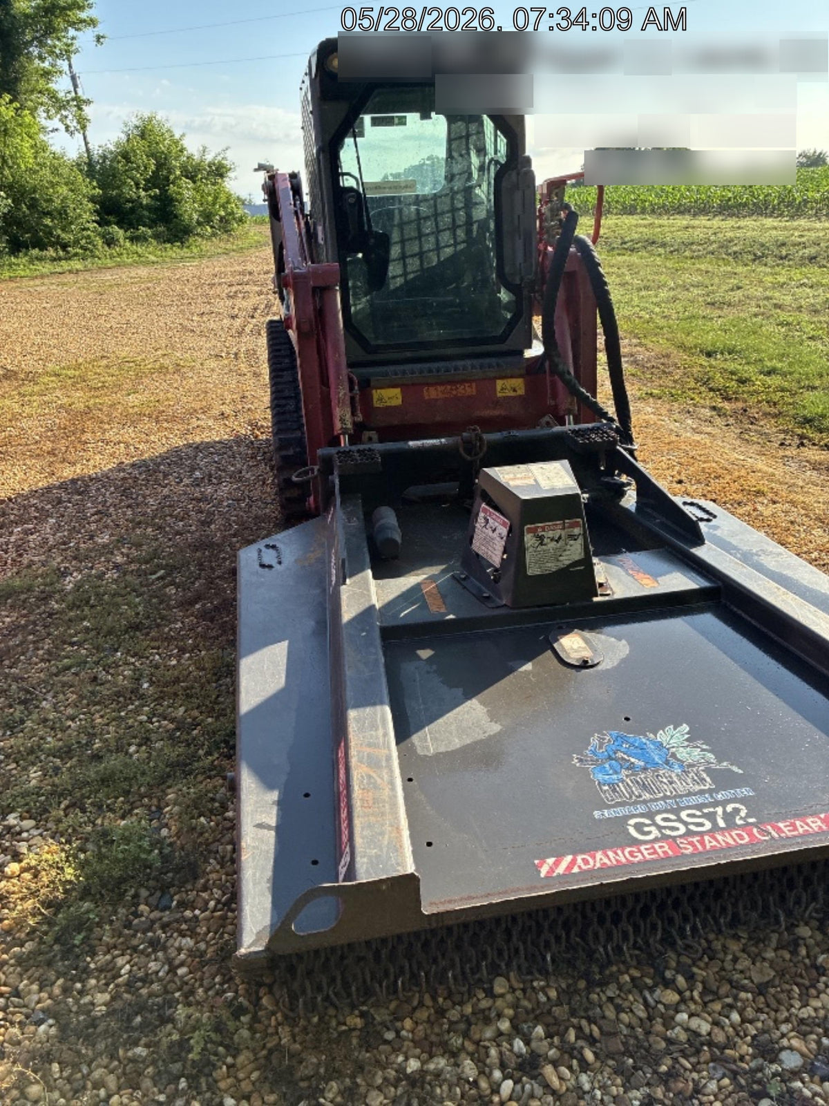 2020 BLUE DIAMOND 72" Brush Cutter