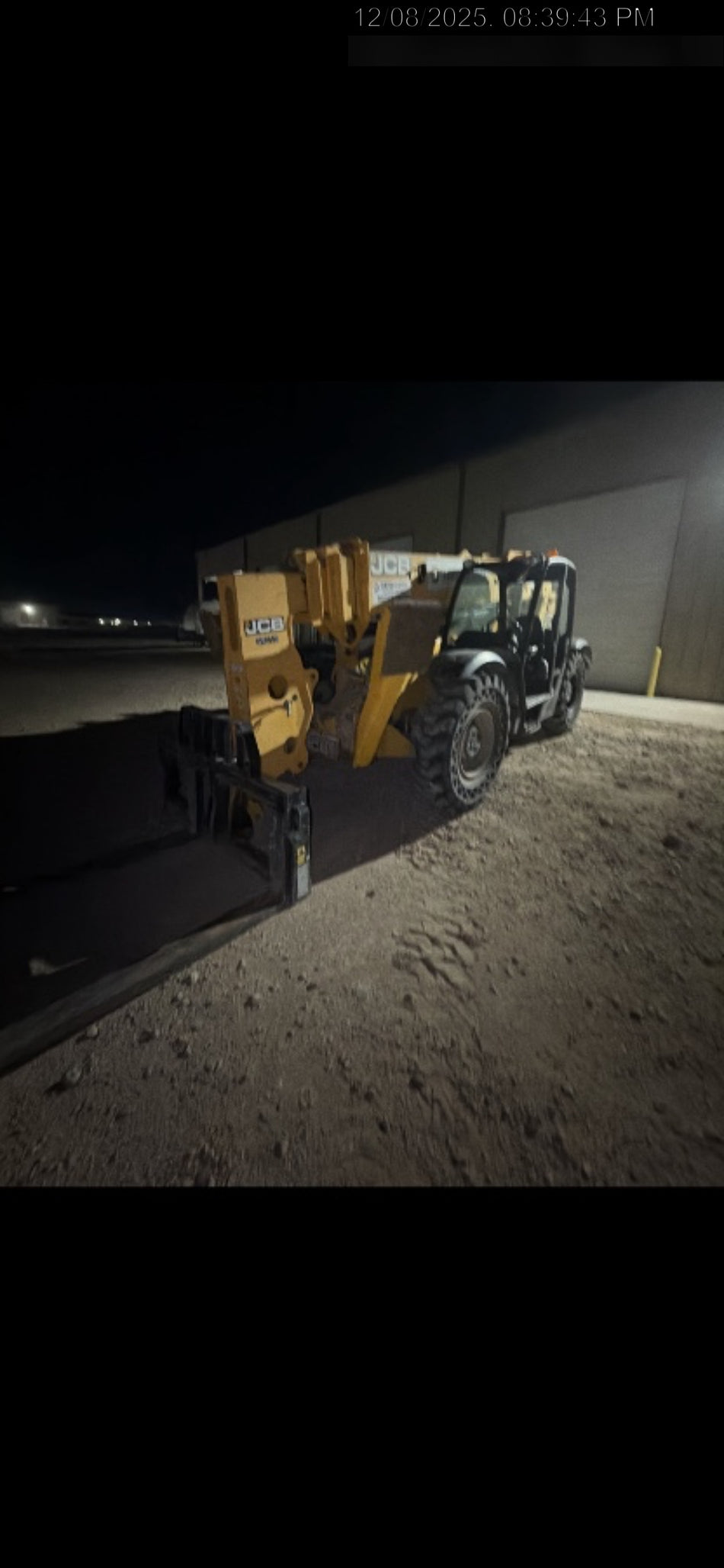 2020 JCB 512-56 Canopy, 74 HP, Solid Tires, STD Worklight, Beacon, Aux Hydraulics, Lifting Eye, Backup Alarm w/66" Carriage, 60" Forks