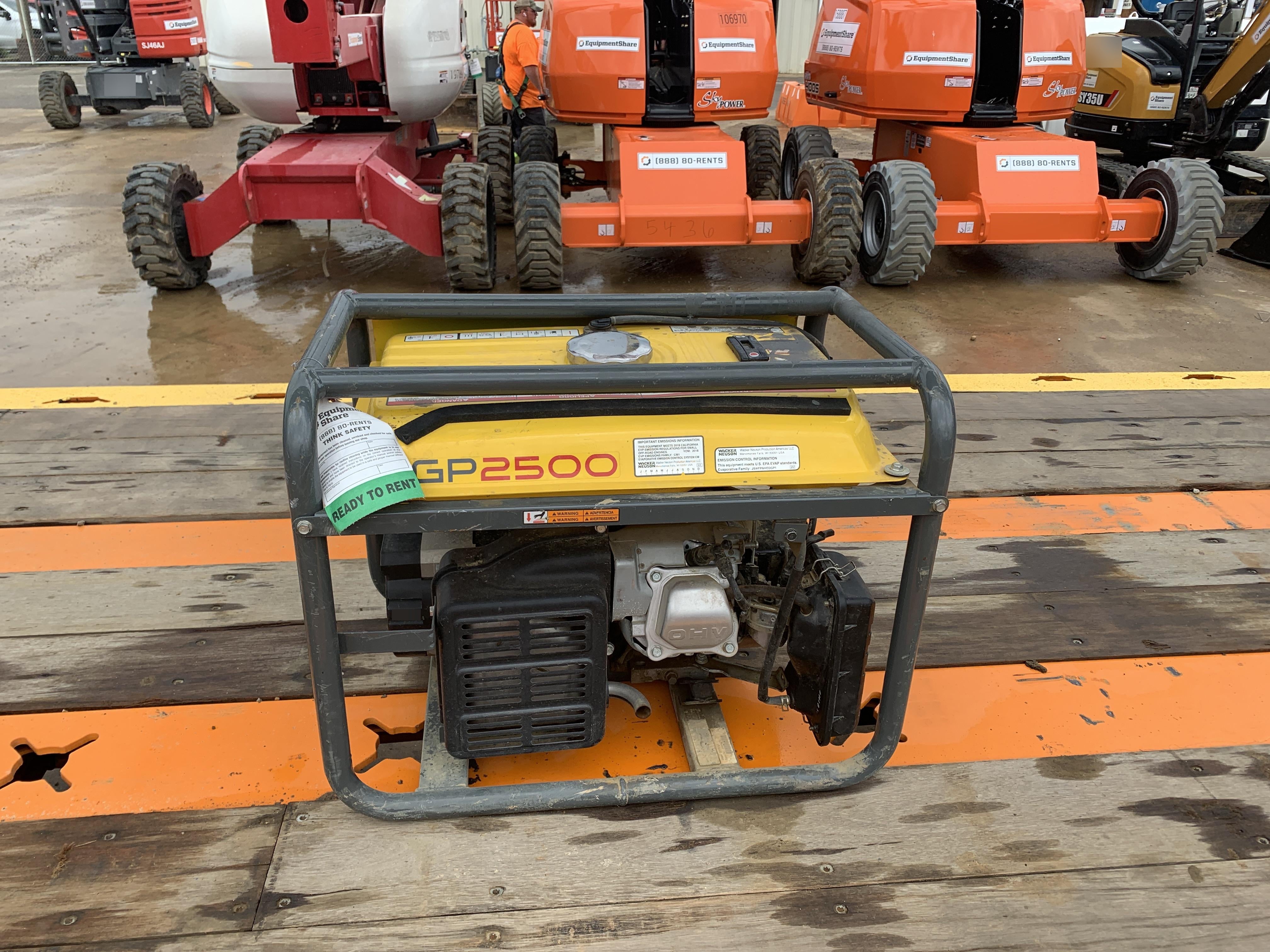 2019 WACKER NEUSON GP2500A