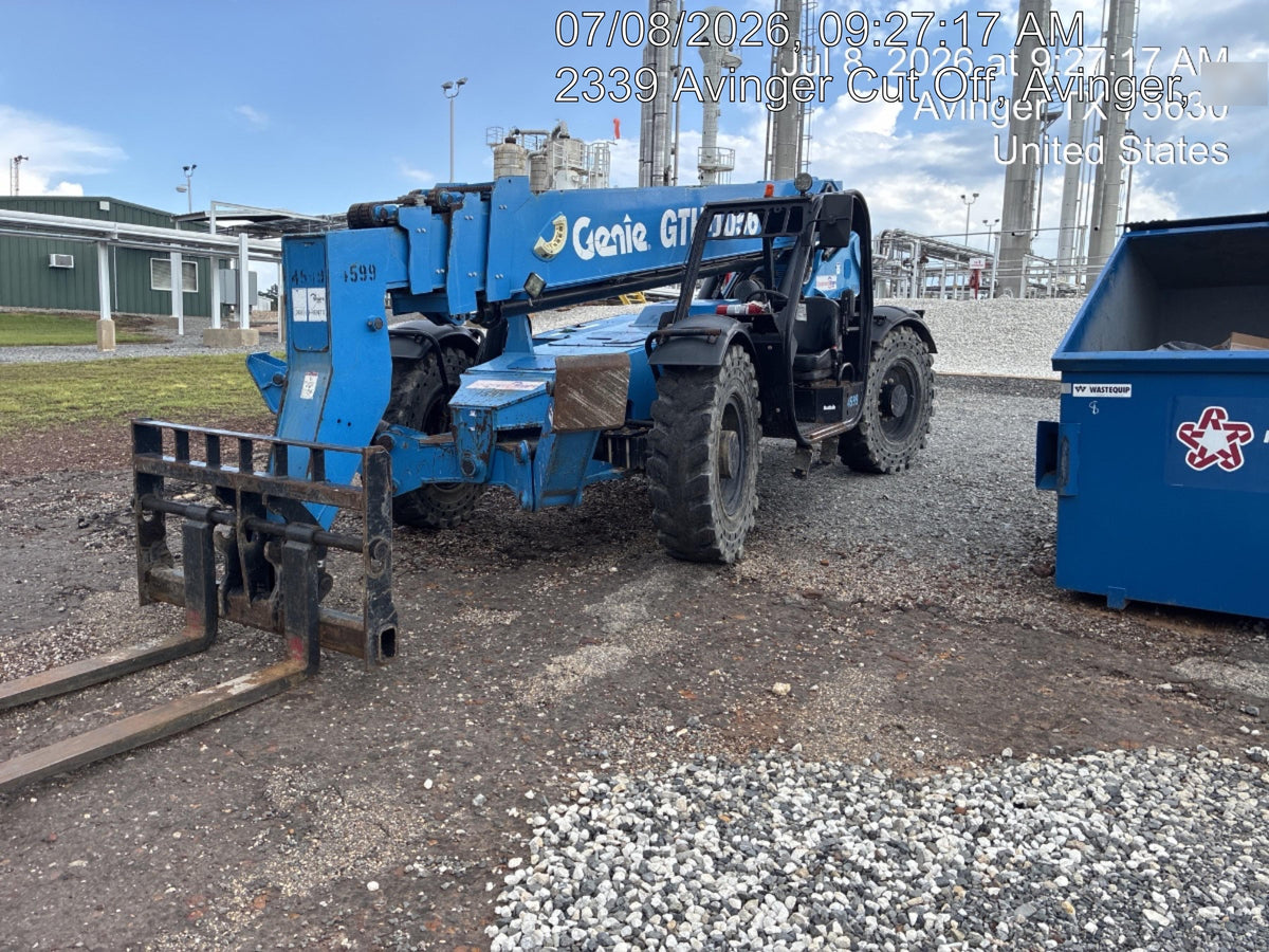2017 Genie GTH-1056 Genie GTH1056, Solid Tires, 60" carriage, Light Kit, Open ROPS
