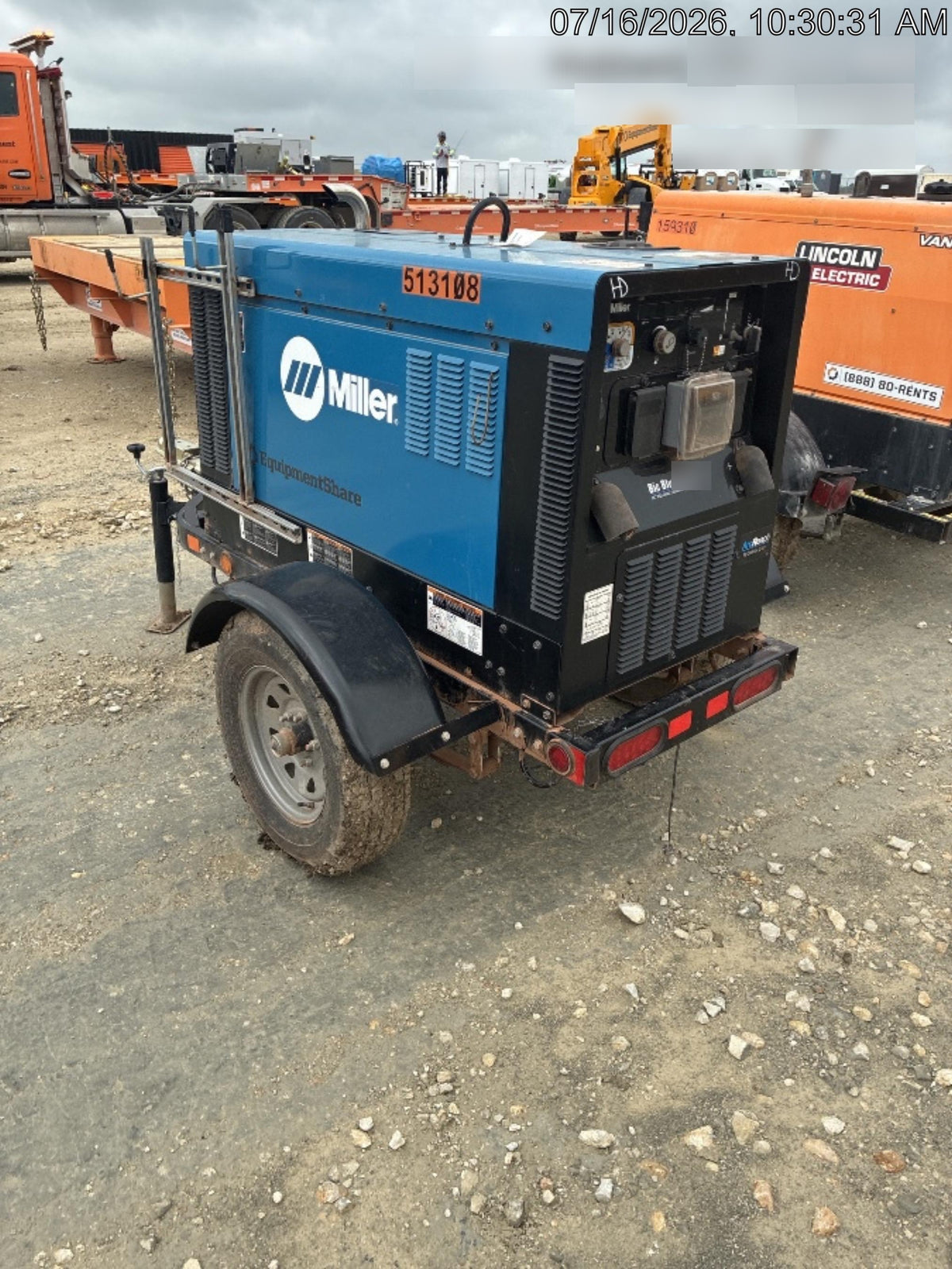 2025 MILLER ELECTRIC BIG BLUE 400