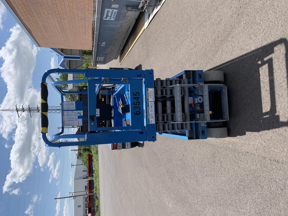 2020 Genie GS-1930 Solid Non Marking Tires, Beacon, Folding rails with half height swing gate