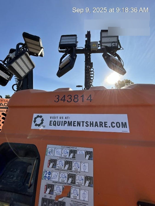 2023 Generac MLT2 Diesel, Flex Switch 120V Input, Powerzone Controller, (4) 320W LED Lights, 4kW Generator, 39.9 Gal Fuel Tank, 2" Ball, T3