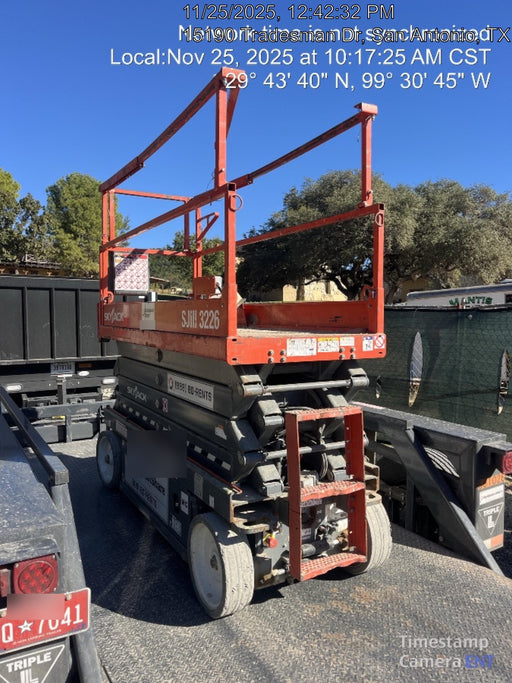 2019 Skyjack SJIII-3226 Standard Options, Trojan Batteries