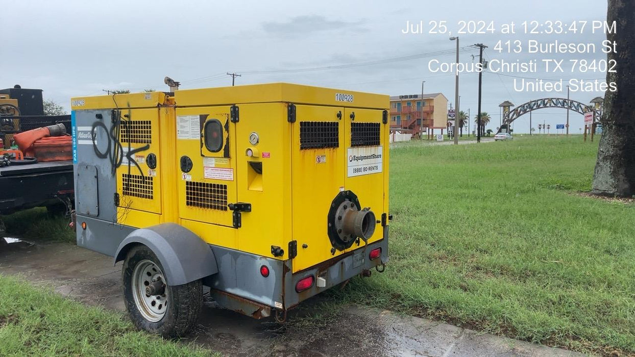 2020 ATLAS COPCO PAS 150 HF CS Enclosed