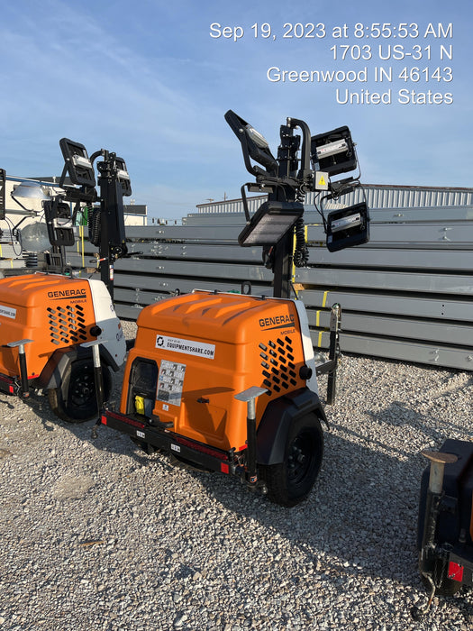 2023 Generac MLT2 Diesel, Flex Switch 120V Input, Powerzone Controller, (4) 320W LED Lights, 4kW Generator, 39.9 Gal Fuel Tank, 2" Ball, T3