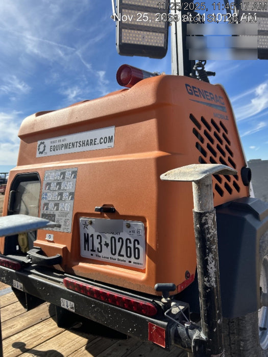 2023 Generac MLT2 Diesel, Flex Switch 120V Input, Powerzone Controller, (4) 320W LED Lights, 4kW Generator, 39.9 Gal Fuel Tank, 2" Ball, T3