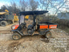 2022 Kubota RTV-X1140W-H Plastic Canopy, Windshield Acrylic Clear, LED Strobe Light, Wire Harness Kit, Back up Alarm