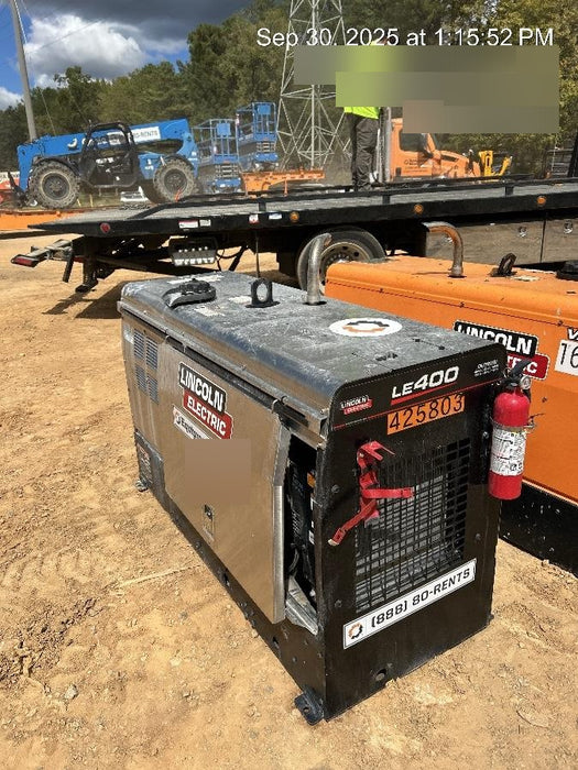 2024 Lincoln Electric LE400 Kubota V1505, Trlr, Cable Rack, Light Kit, ES Decals, T3