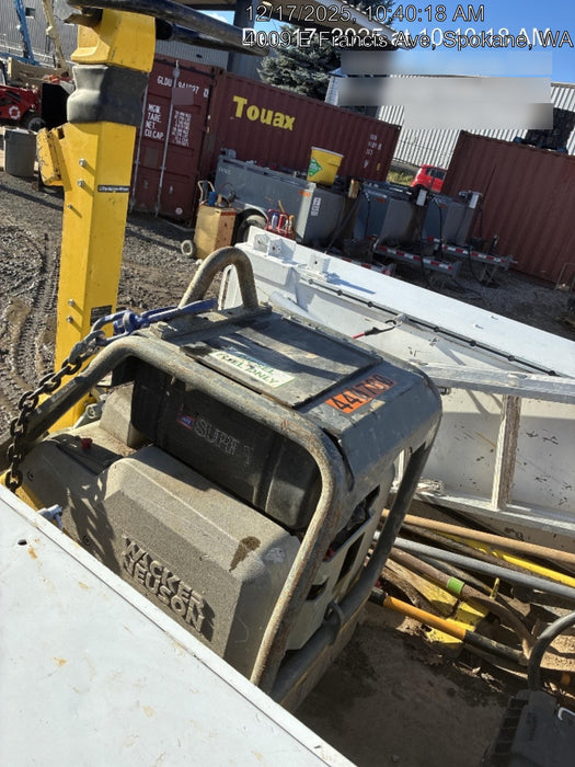 2024 Wacker Neuson DPU6555Heh Hatz Diesel, Reversible Plate Compactor, electric start