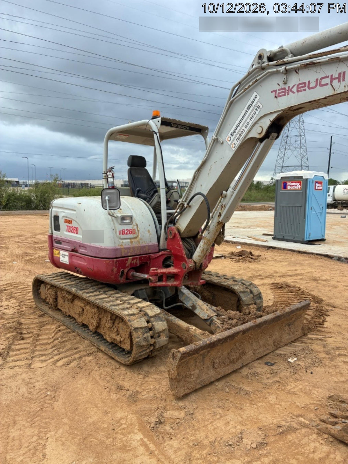 2019 TAKEUCHI TB260