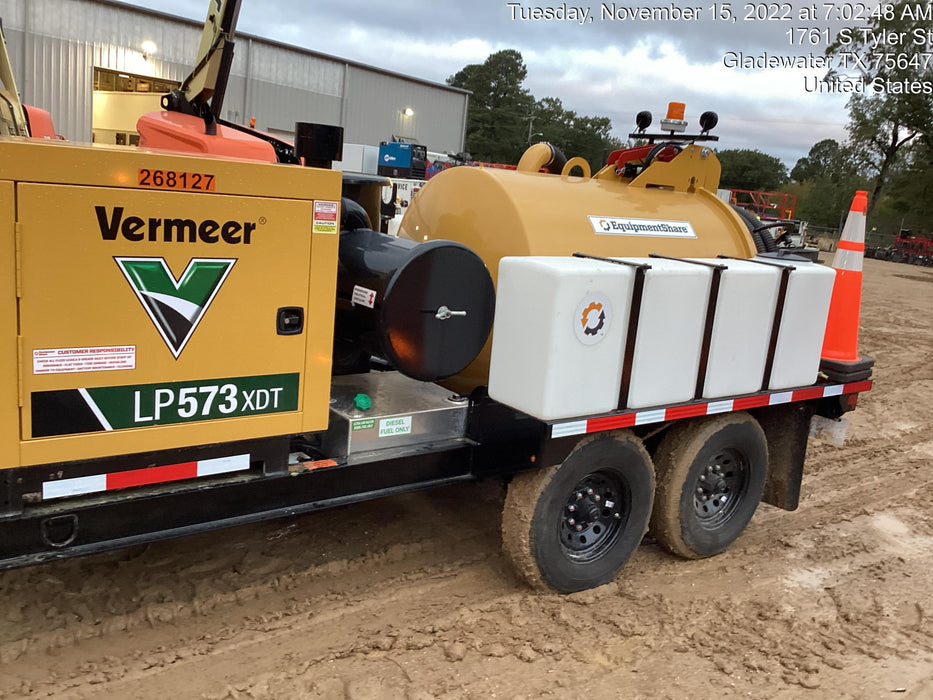 2023 Vac-Tron LP573XDT T4 Koehler Diesel Engine, 500 Gallon Debris Tank, x2 100 Gallon Water Tanks