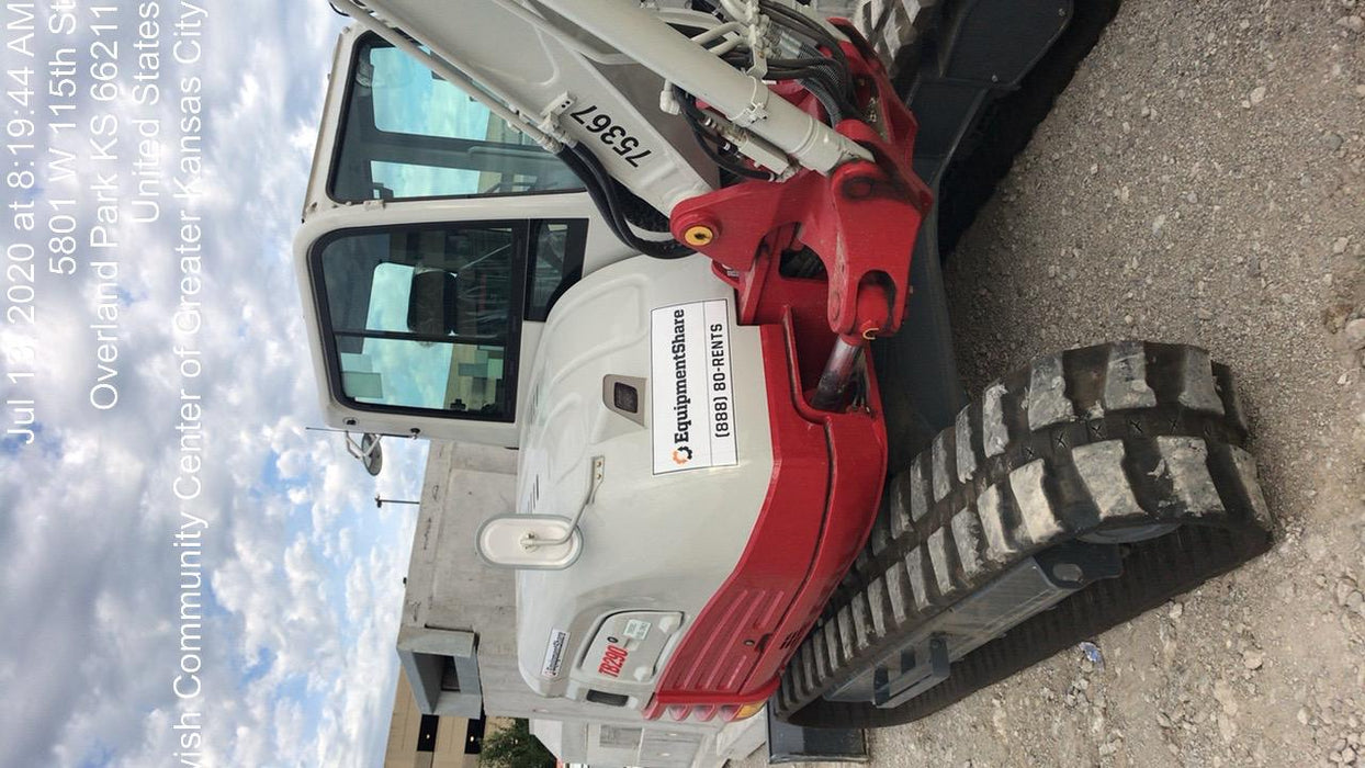 2020 Takeuchi TB290C Cab/Heat/Air, Rubber Tracks, Manual TAG QC