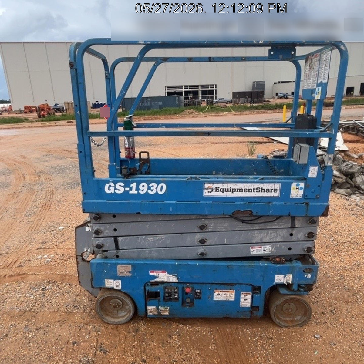 2019 Genie GS-1930 Fixed Rails with Chain Entry