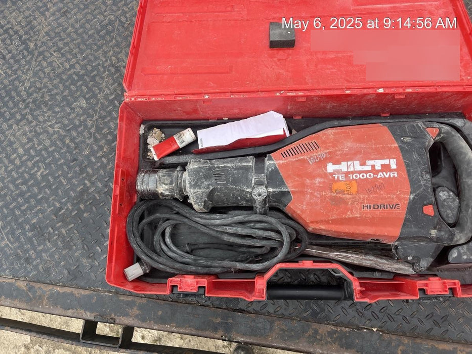 2020 HILTI TE 1000-AVR