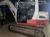 2019 Takeuchi TB290 Cab/Heat/AC Rubber tracks, Dozer blade, Travel alarm, Auxiliary hydraulics w/Manual QC, Hydraulic thumb, 18", 24", and 36" Buckets