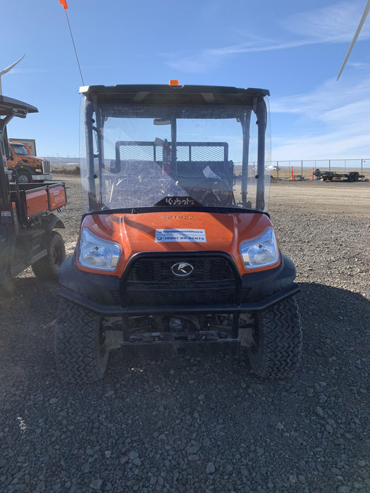 2022 Kubota RTV-X1140W-H Plastic Canopy, Windshield Acrylic Clear, LED Strobe Light, Wire Harness Kit, Back up Alarm