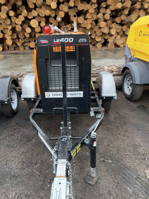 2022 Lincoln Electric LE400 Kubota V1505, Trlr, Cable Rack, Light Kit, ES Decals, T3