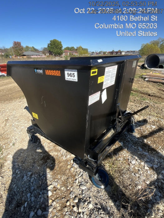 2025 STAR INDUSTRIES M-1820 - Self-Dump Hopper