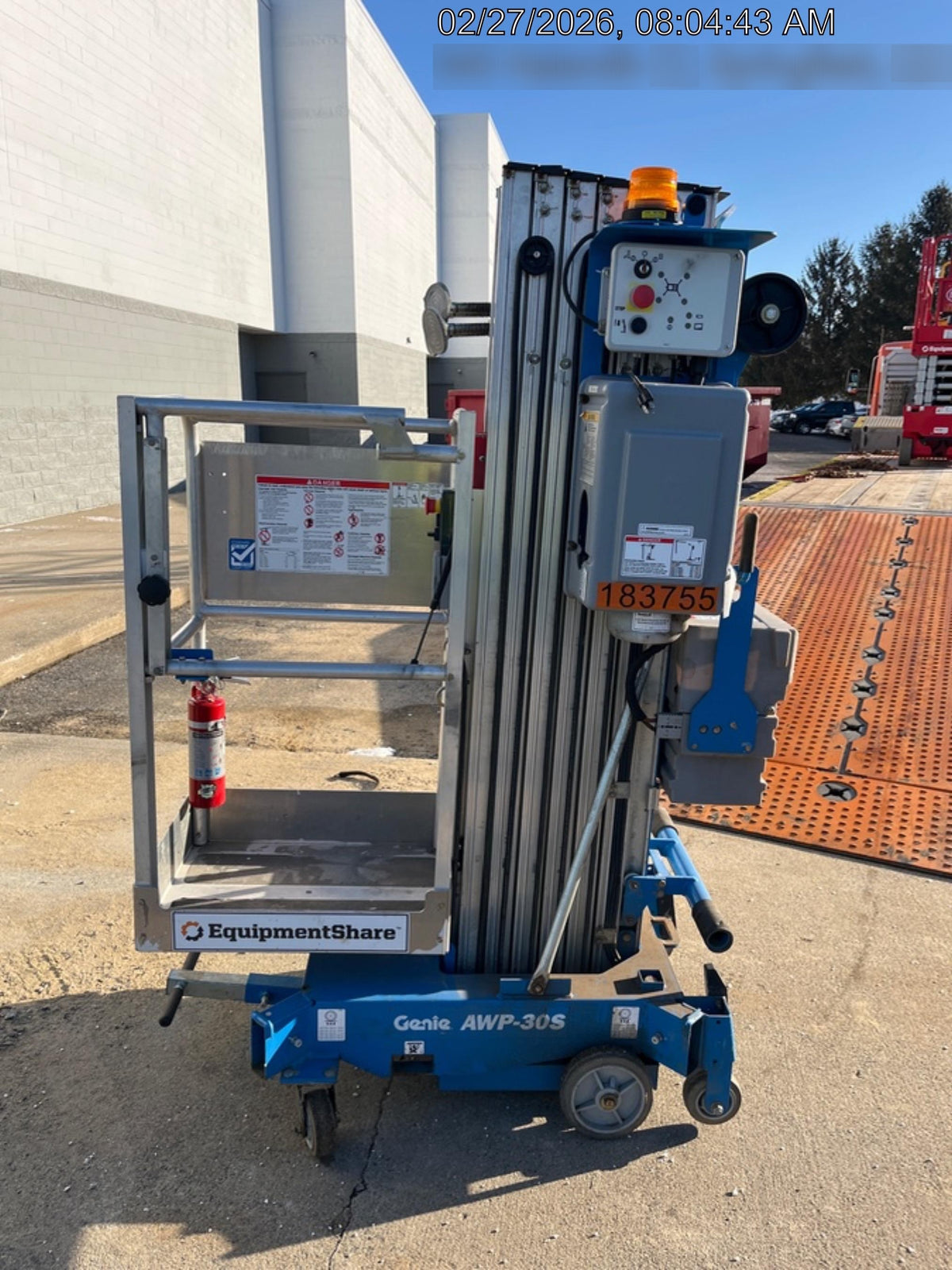 2021 GENIE AWP-30S DC