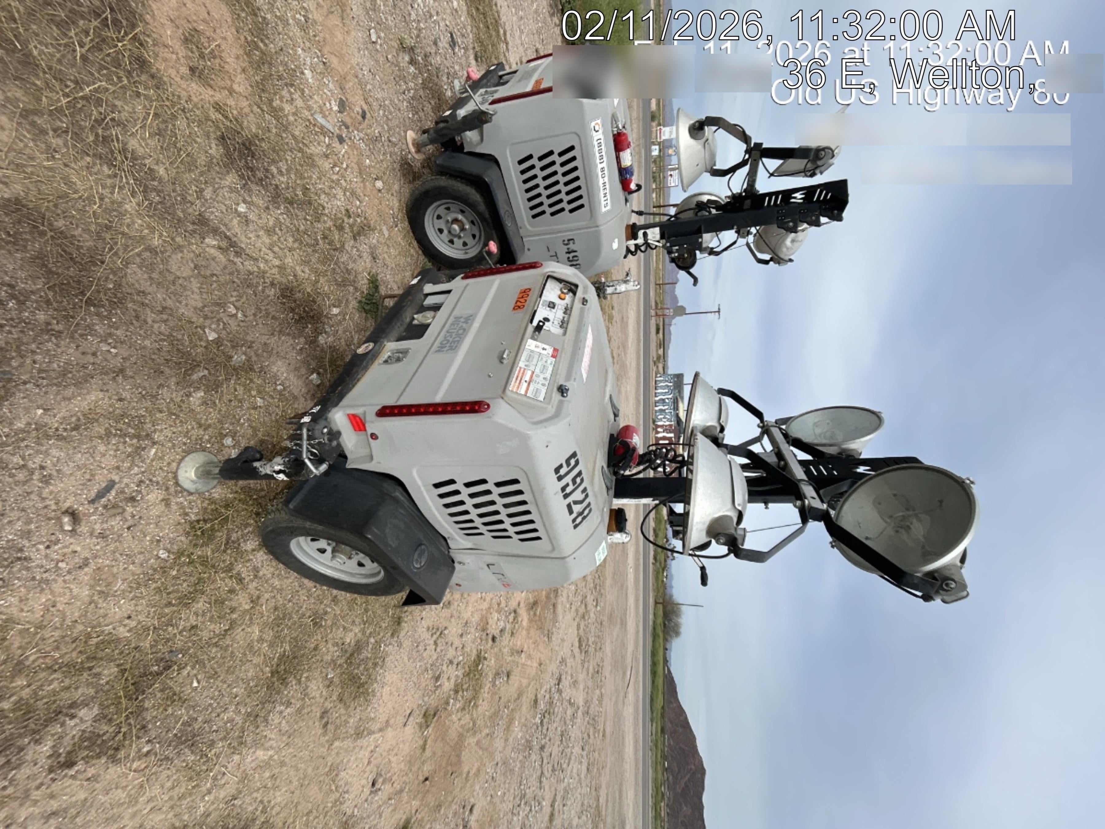 Wacker Neuson LTV6K-MH Wacker Neuson LTV6K Towable Light Tower