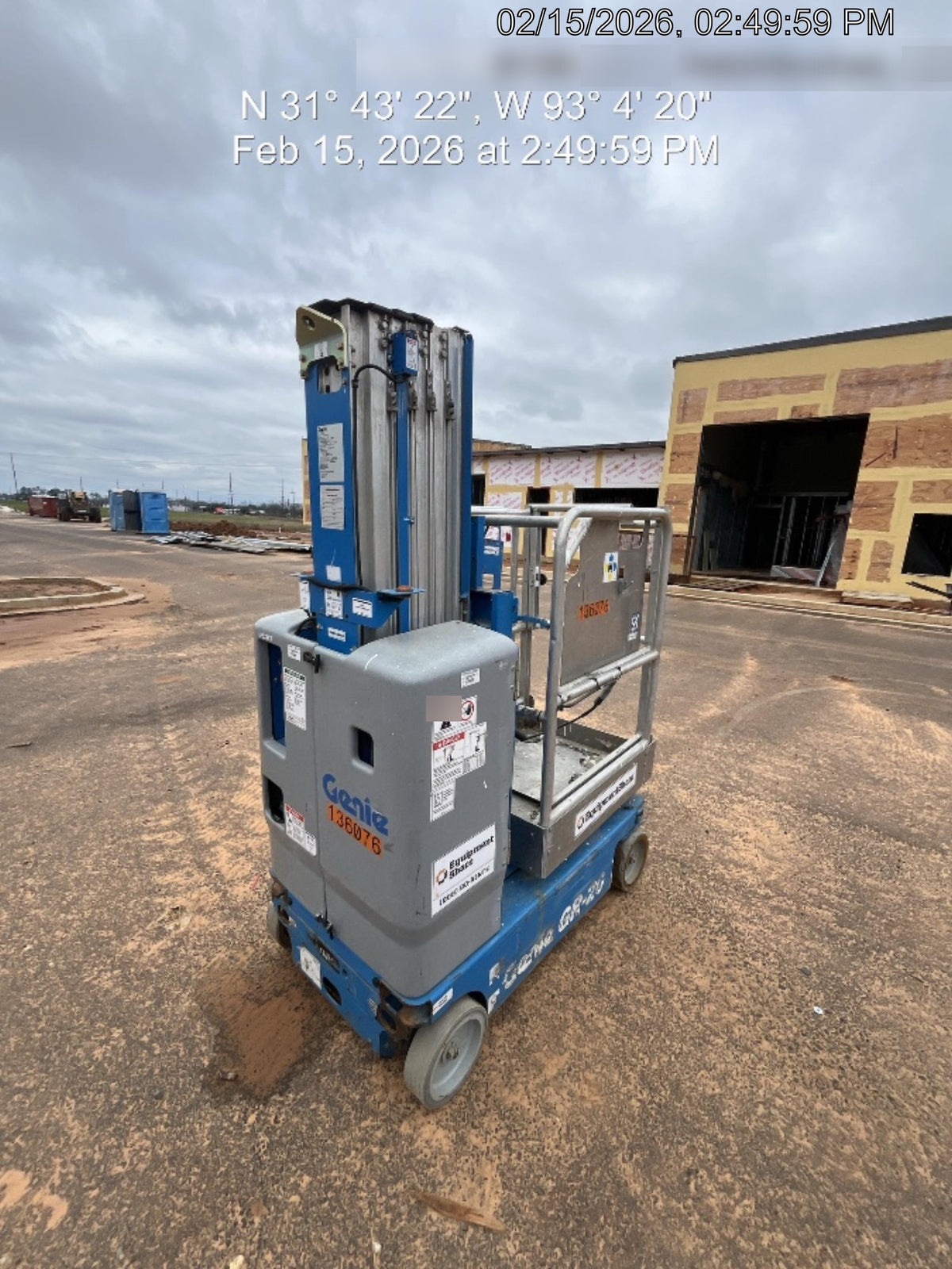 2021 GENIE GR-20