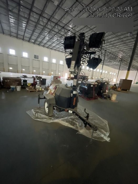 Allmand NLV3GR 3kW Light Plant - LED