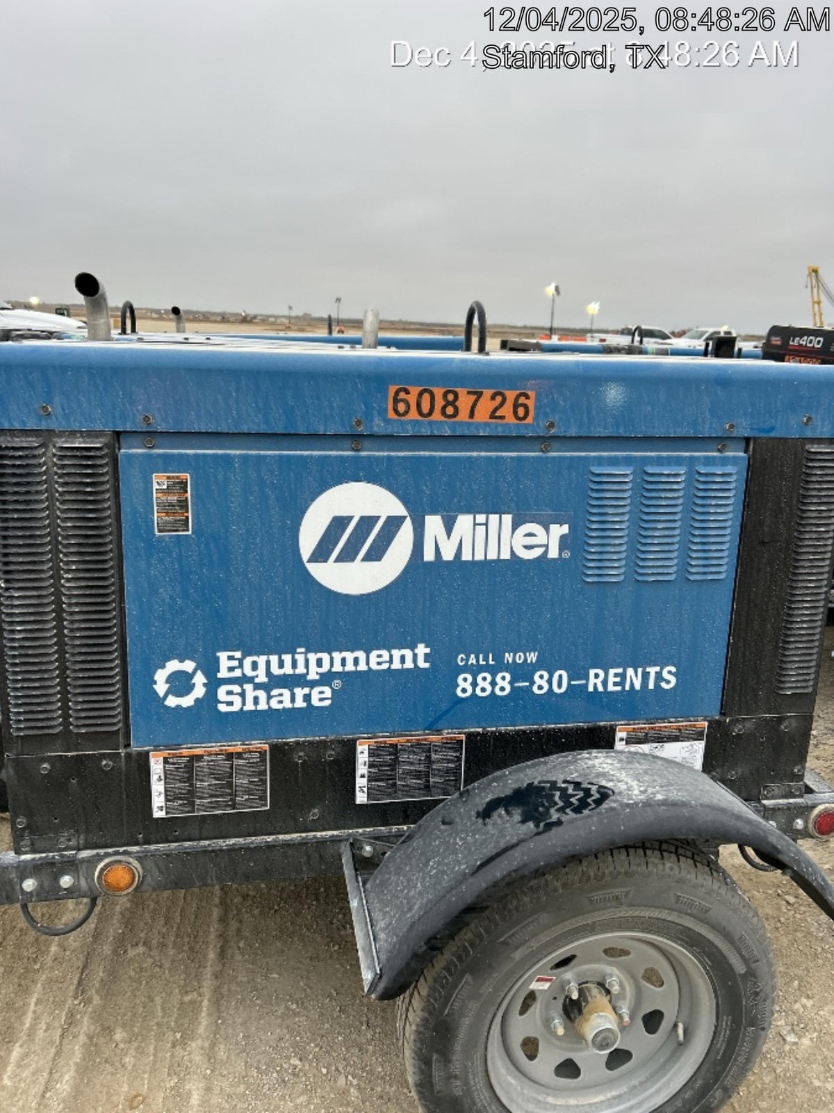 2025 MILLER ELECTRIC BIG BLUE 400