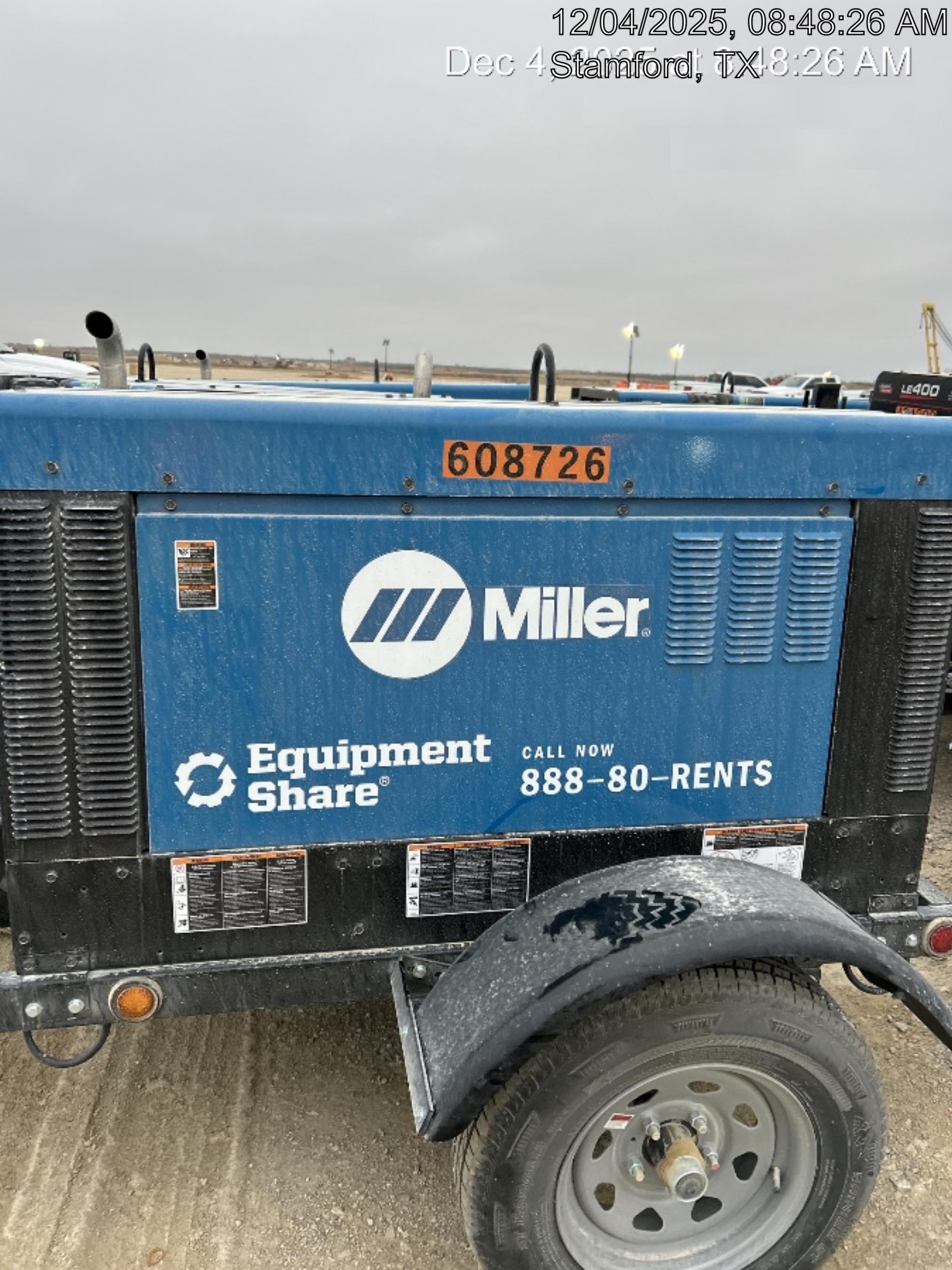 2025 MILLER ELECTRIC BIG BLUE 400