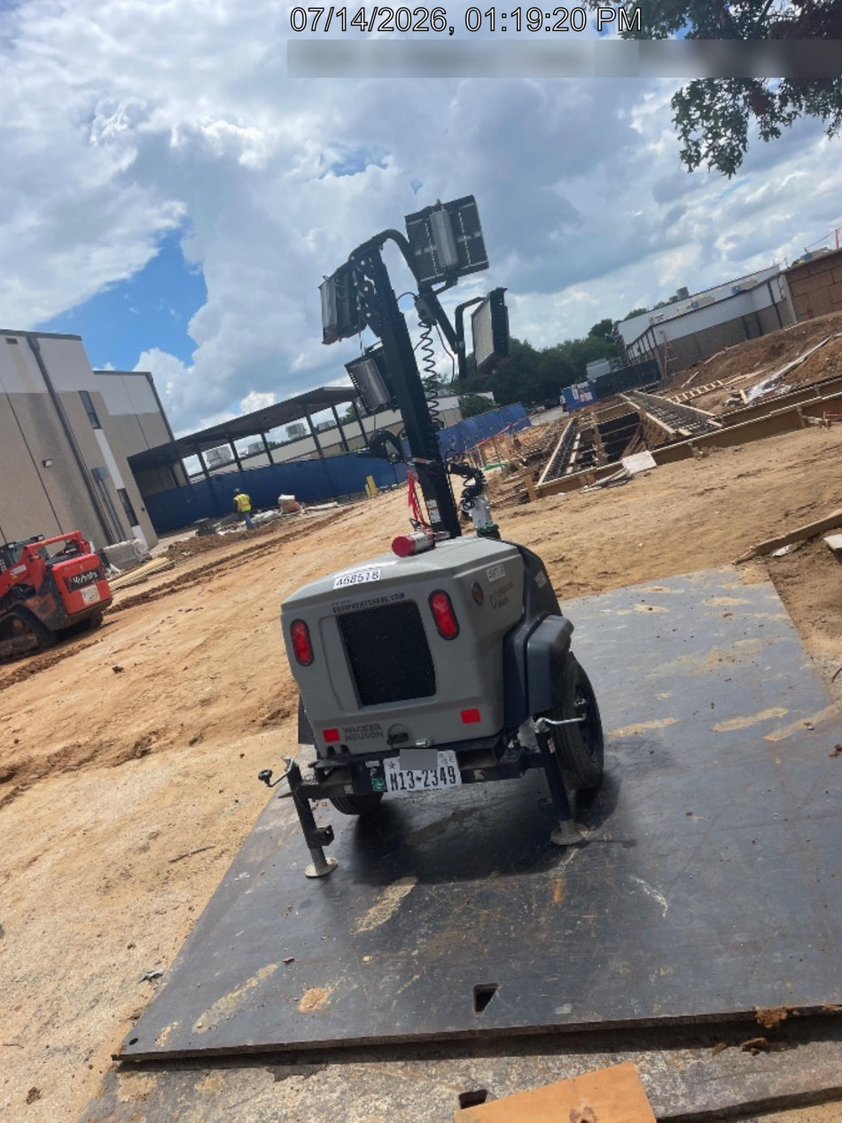 2024 Wacker Neuson LTT4 Diesel, Kohler KDW702, Deep Sea Controller, Auto Start, LED 320W, Bypass Outlet, T3