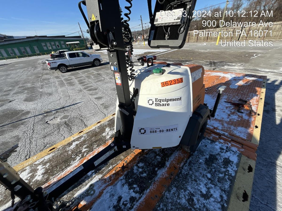 2023 Generac MLT2 Diesel, Flex Switch 120V Input, Powerzone Controller, 
(4) 320W LED Lights, 4kW Generator, 39.9 Gal Fuel Tank, 2" Ball, T3