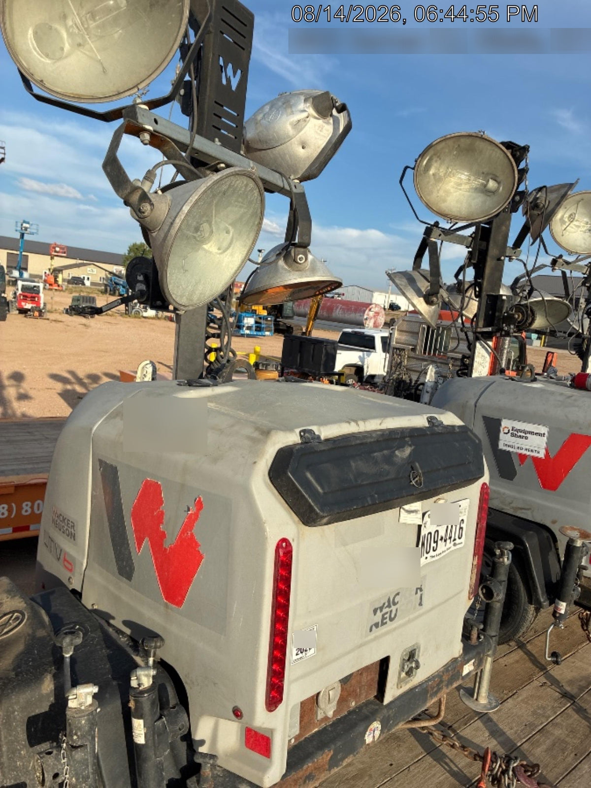 2019 Wacker Neuson LTV6L-MH Standard Options, ES Track Hardware, Fuel Level Sensor