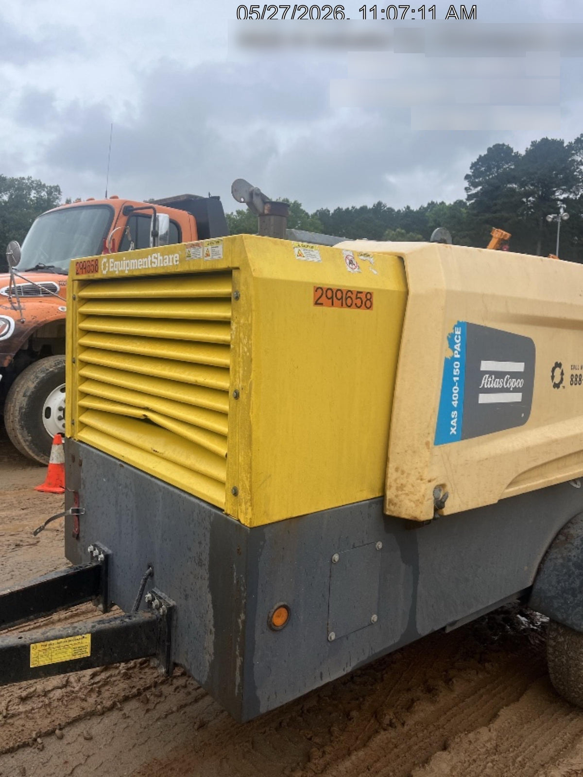 2023 ATLAS COPCO XAS 400-150 PACE