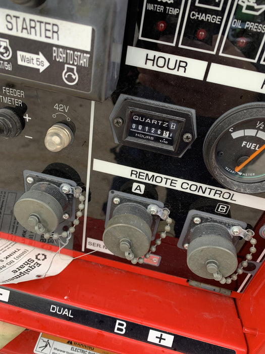 2022 Shindaiwa DGW400MDL Kubota D902 Engine, 23 HP, Dual Op Welder, Wire, Arc, Droop Stick, Tig, and CC Stick Functionality, Simulphase, 3 Phase and 1 Phase Gen Output, Single Axle NB Trlr, Slr Trckl Chrg 12V 12W, Fire Ext