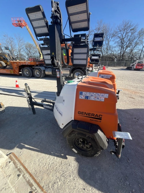 2024 Generac MLT2 Diesel, Flex Switch 120V Input, Powerzone Controller, 
(4) 320W LED Lights, 4kW Generator, 39.9 Gal Fuel Tank, 2" Ball, T3