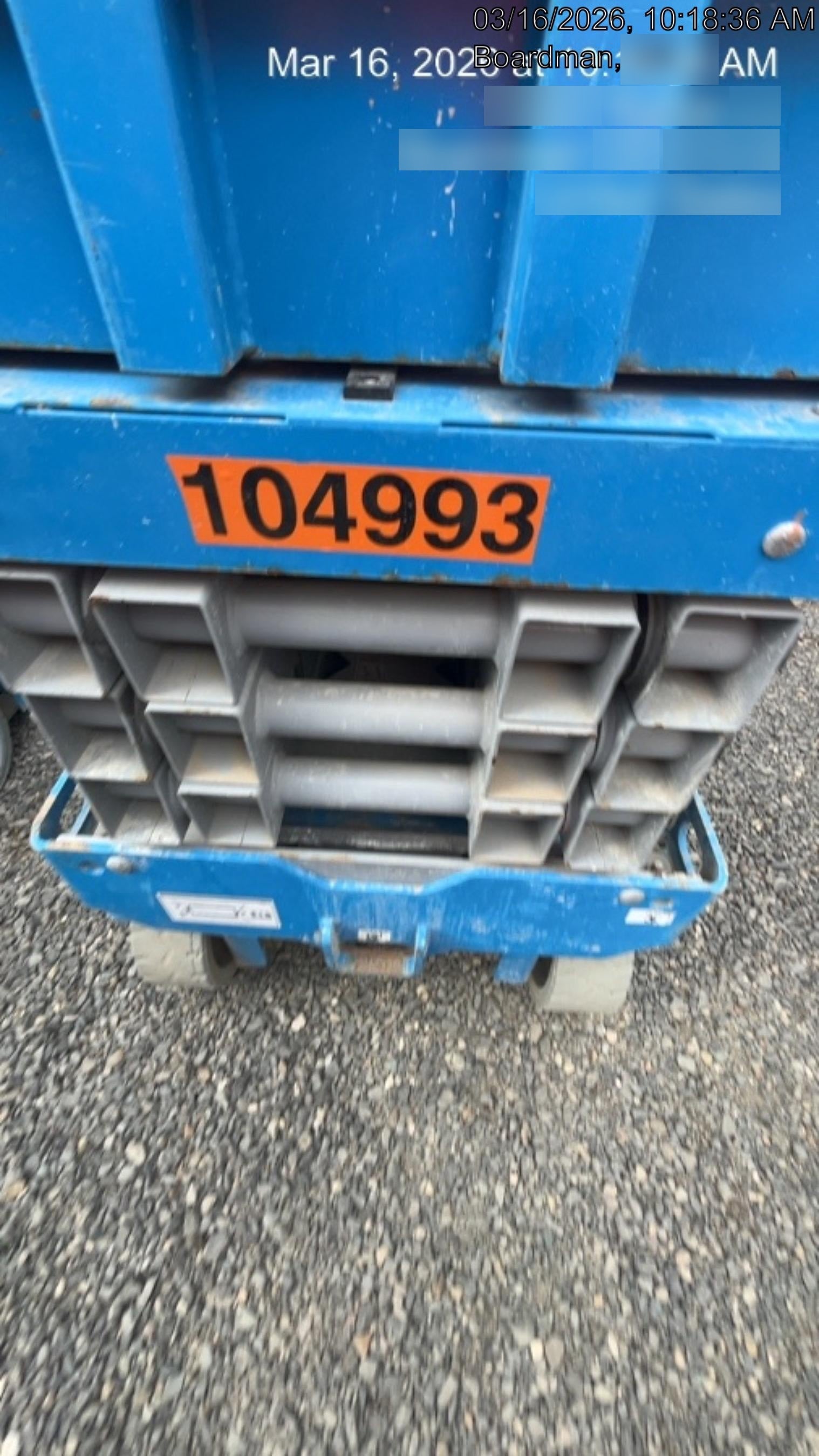 2020 Genie GS-1930 Standard Machine, 800W Inverter