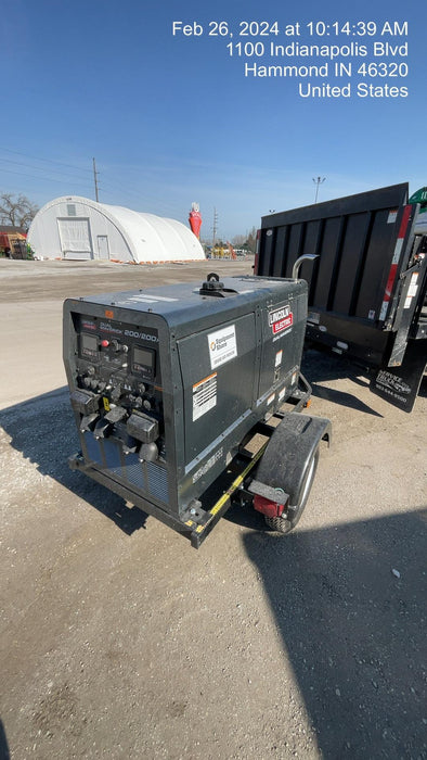 2024 Lincoln Electric Dual Maverick 200/200X Ready Pak 3, Includes Trailer, Cable Rack, Fender Light Kit K4382-1-RP3