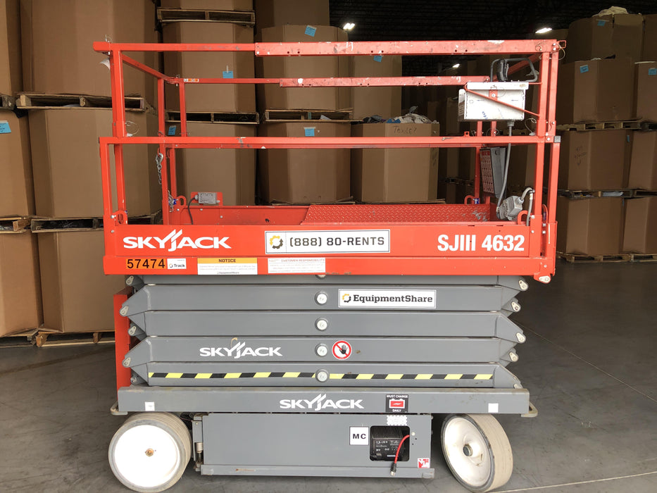 2018 Skyjack SJIII-4632 Standard Rental Specs