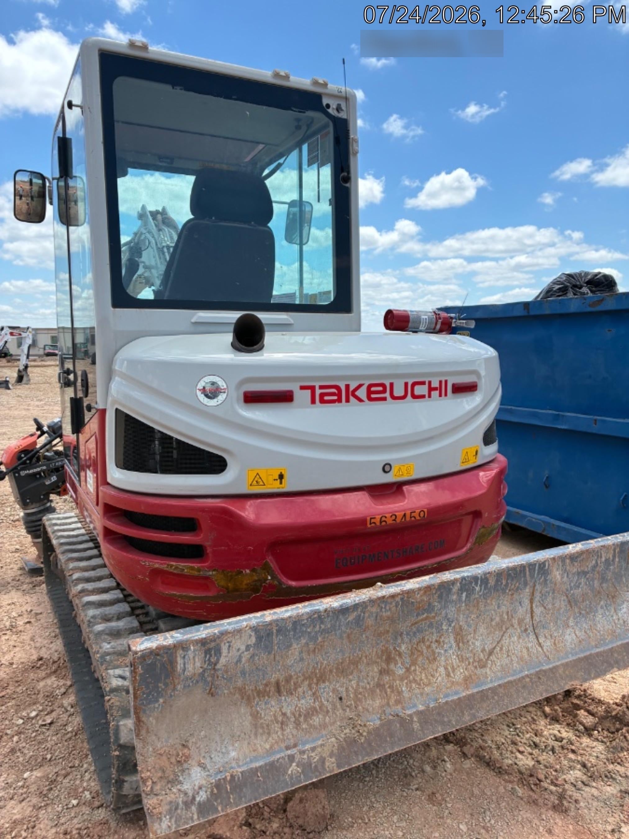 2025 TAKEUCHI TB250-2CR