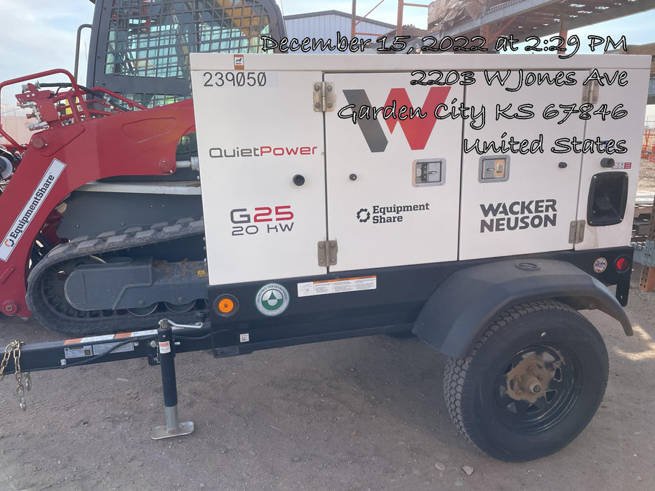 2022 WACKER NEUSON G25