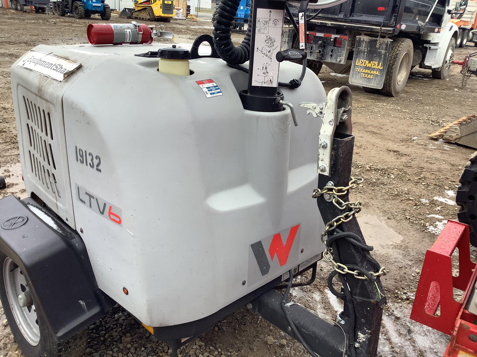 2018 Wacker Neuson LTV6L-MH Wacker Neuson LTV6L Mobile Light Tower w/Fuel Level Sensor Installed