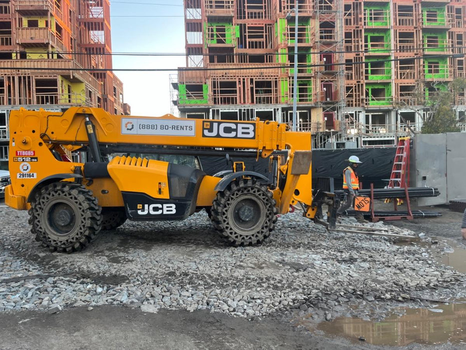 2023 JCB 512-56 74Hp Dsl, Canopy, Sld Tires, LED WL, Bcn, L Hook, EST